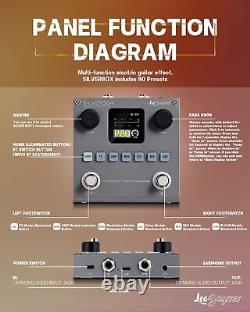 Portable Multi-Effects Guitar/Bass Amplifier Modeler Effects Processor with 6