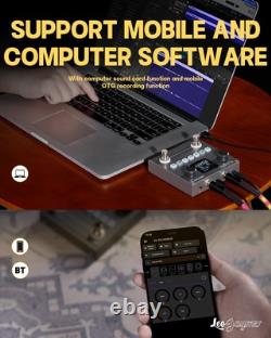 Portable Multi Effects Guitar Bass Amplifier Modeler Effects Processor with 6 Ef
