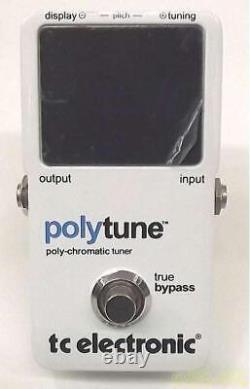 Pre-Owned TC Electronic PolyTune Polyphonic LED Guitar Tuner Pedal