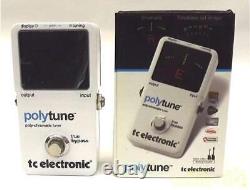 Pre-Owned TC Electronic PolyTune Polyphonic LED Guitar Tuner Pedal