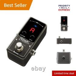 Precision BigMini Tuner Pedal for Guitar & Bass Rugged Design, Space Saving