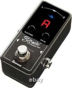 Precision BigMini Tuner Pedal for Guitar & Bass Rugged Design, Space Saving