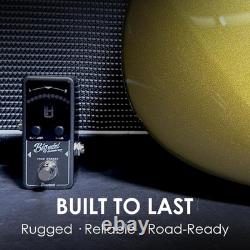Precision BigMini Tuner Pedal for Guitar & Bass Rugged Design, Space Saving