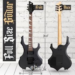 Pyle 6-String Electric Guitar Kit- Includes Amplifier with Accessory Kit