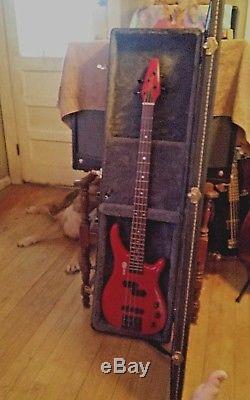 RARE! Series 10 P-J 24 Fret Electric Bass Guitar withHSC, New Strings, Tuner&Strap