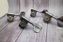 RARE Vintage 1970s-1980s Schaller / Fender Bass tuners set Jazz Bass Precision