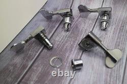 RARE Vintage 1970s-1980s Schaller / Fender Bass tuners set Jazz Bass Precision