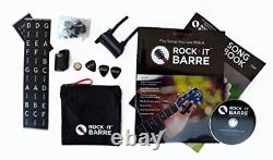 Rock-iT Barre Guitar Chord Device Beginner Package Instructional Manual & DVD
