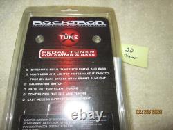 Rocktron X-Tune Chromatic Tuner tune Guitar Bass Effect Pedal & original package