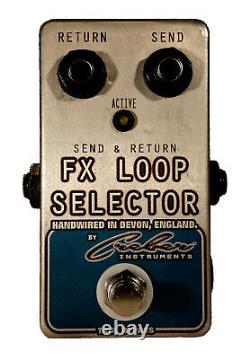 SEND & RETURN FX LOOP SELECTOR FX Pedal Group bank Tuner Send Kill Switch