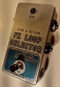 SEND & RETURN FX LOOP SELECTOR FX Pedal Group bank Tuner Send Kill Switch