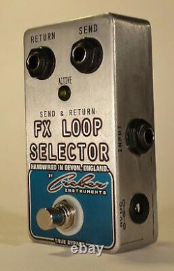 SEND & RETURN FX LOOP SELECTOR FX Pedal Group bank Tuner Send Kill Switch