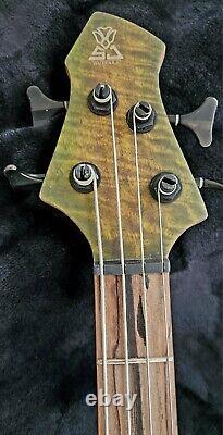 SJ Custom Guitars 4 String Bass, Nordstrand Pickups, Hipshot Tuners, Neck Throu