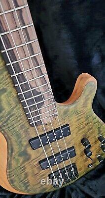 SJ Custom Guitars 4 String Bass, Nordstrand Pickups, Hipshot Tuners, Neck Throu