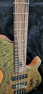 SJ Custom Guitars 4 String Bass, Nordstrand Pickups, Hipshot Tuners, Neck Throu