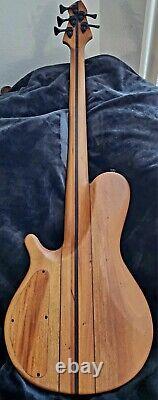 SJ Custom Guitars THE FLAME 5 string bass, nordstrand Pickups, Hipshot Tuners