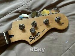 SQUIER (by FENDER) P BASS bass guitar NECK/tuners for your PROJECT ca2004