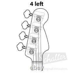 Schaller BM 4L CHROME Bass Tuners NEW