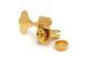 Schaller CBS Fender Style Left Side/Right Side Bass Guitar Tuners BML Gold