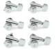 Schaller Germany M6 135 6-In-Line Guitar Locking Tuners Machines CHROME
