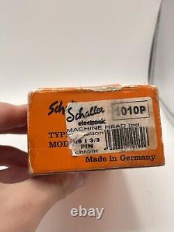 Schaller M6l 3X3 Chrome Guitar Tuners Prazisions-Mechanik Made in Germany 1010P