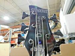 Schecter Damien Platinum 5 STRING BASS Satin Black Guitar -F28