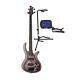 Schecter Riot 4 Bass Guitar with Guitar Stand and Clip On Tuner
