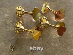 Set Hipshot USA Ultralite Bass Tuners 201 Jeff Berlin Rithimic gold