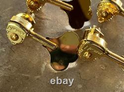 Set Hipshot USA Ultralite Bass Tuners 201 Jeff Berlin Rithimic gold