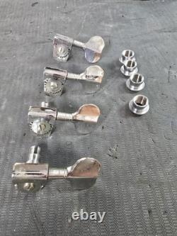 Set Of 4 Original Vintage Peavey USA T-40 Bass Guitar Tuning Peg Tuner