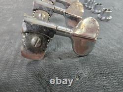 Set Of 4 Original Vintage Peavey USA T-40 Bass Guitar Tuning Peg Tuner