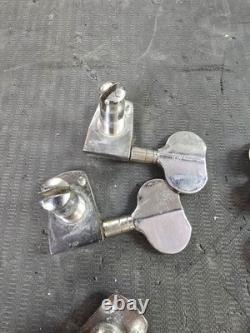 Set Of 4 Original Vintage Peavey USA T-40 Bass Guitar Tuning Peg Tuner