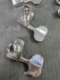 Set Of 4 Original Vintage Peavey USA T-40 Bass Guitar Tuning Peg Tuner