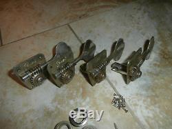 Set of Vintage Early 1970's Fender Bass Tuners! Jazz, Precision, Telecaster