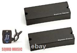 Seymour Duncan ASB2-5s Active Soapbar 5 String Bass Phase II Set (FREE TUNER)