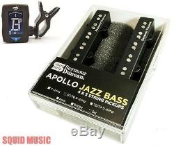 Seymour Duncan Apollo 5 String Jazz Bass 67 / 70 Pickup Set (FREE DUNLOP TUNER)