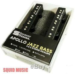 Seymour Duncan Apollo 5 String Jazz Bass 67 / 70 Pickup Set (FREE DUNLOP TUNER)