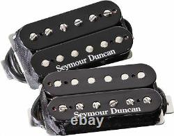 Seymour Duncan SH-4 JB & SH-2 Jazz Hot Rodded Humbucker Black Pickup Set (TUNER)