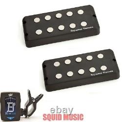 Seymour Duncan SMB-5A 5 String Music Man Alnico Pickup Set (FREE GUITAR TUNER)