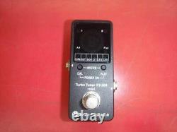 Sonic Research ST-300 Mini Stompbox Strobe Tuner from Japan Good Condition