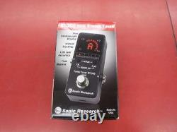 Sonic Research ST-300 Mini Stompbox Strobe Tuner from Japan Good Condition