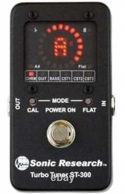 Sonic Research ST-300 Stompbox Strobe Tuner