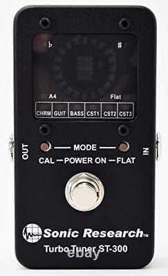 Sonic Research ST-300 Stompbox Strobe Tuner