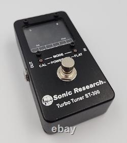 Sonic Research ST-300 Turbo Strobe Tuner Black Excellent