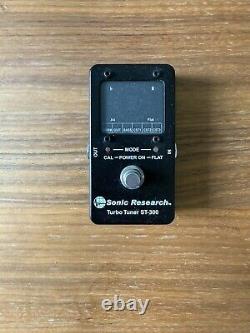 Sonic Research ST-300 Turbo Strobe Tuner Black Excellent