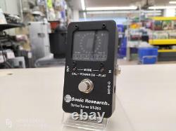 Sonic Research Turbo Tuner Pedal ST-200 Strobe for Guitar Bass From Japan