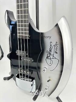 Special Shape 4string Chrome Part Axe Bass Guitar Signature Off Shelf Fast Ship