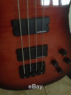 Spector 4 String Electric Bass EMG Pickups w gig bag and tuner