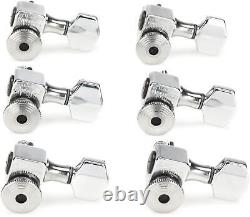 Sperzel 6LTLCP Trim-Lok 6-in-line Locking Tuners Chrome