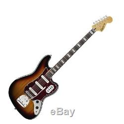 Squier (030-5600-500) Vintage Modified Bass VI 3TS Bass Bundle withBag&Tuner